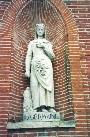 Statue de Sainte Germaine 1867